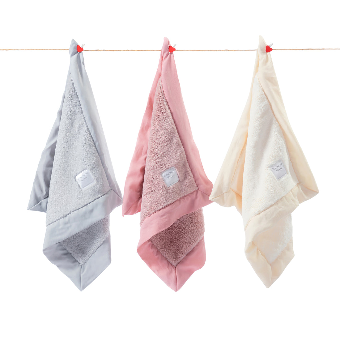 Why do babies love security blankets with satin trim? – Bamboo Little