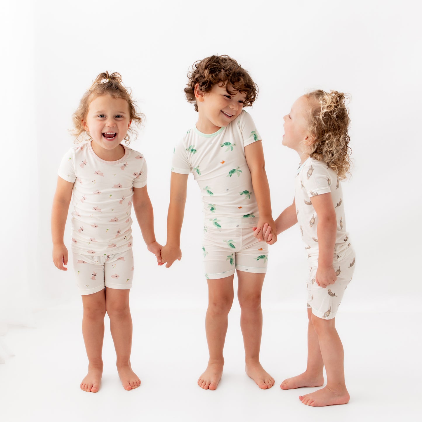 Turtle Short Sleeve Pajama Set