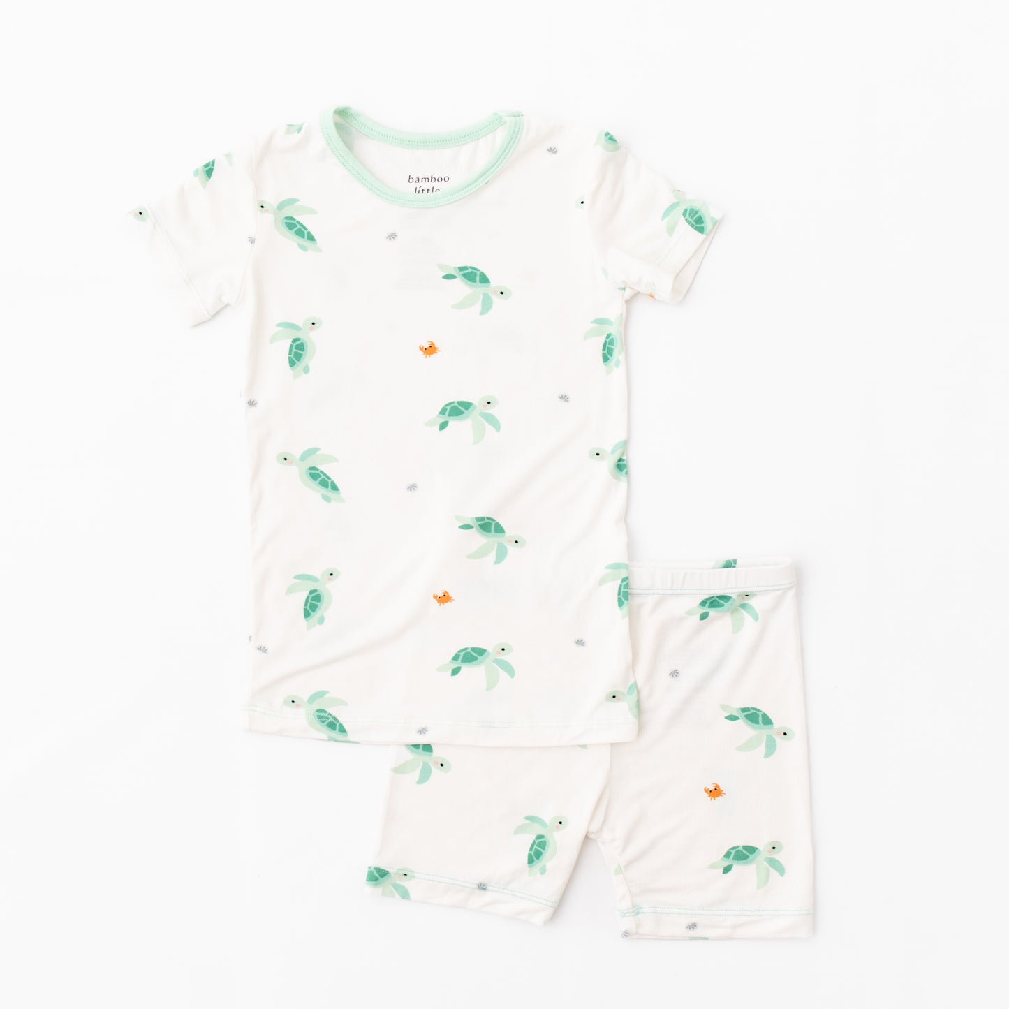 Turtle Short Sleeve Pajama Set