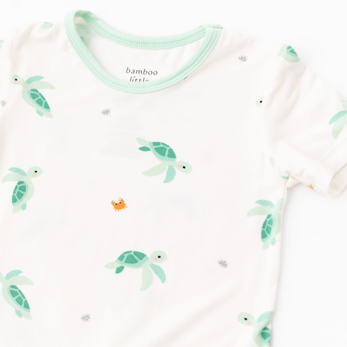 Turtle Short Sleeve Pajama Set