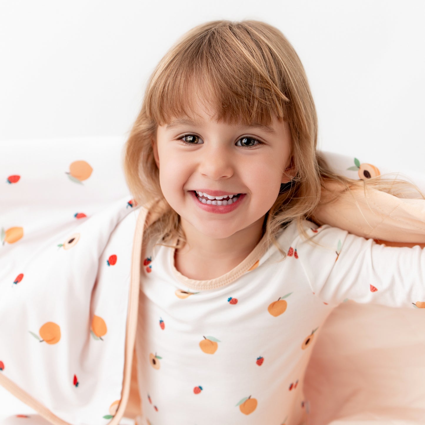 Peach Baby Blanket