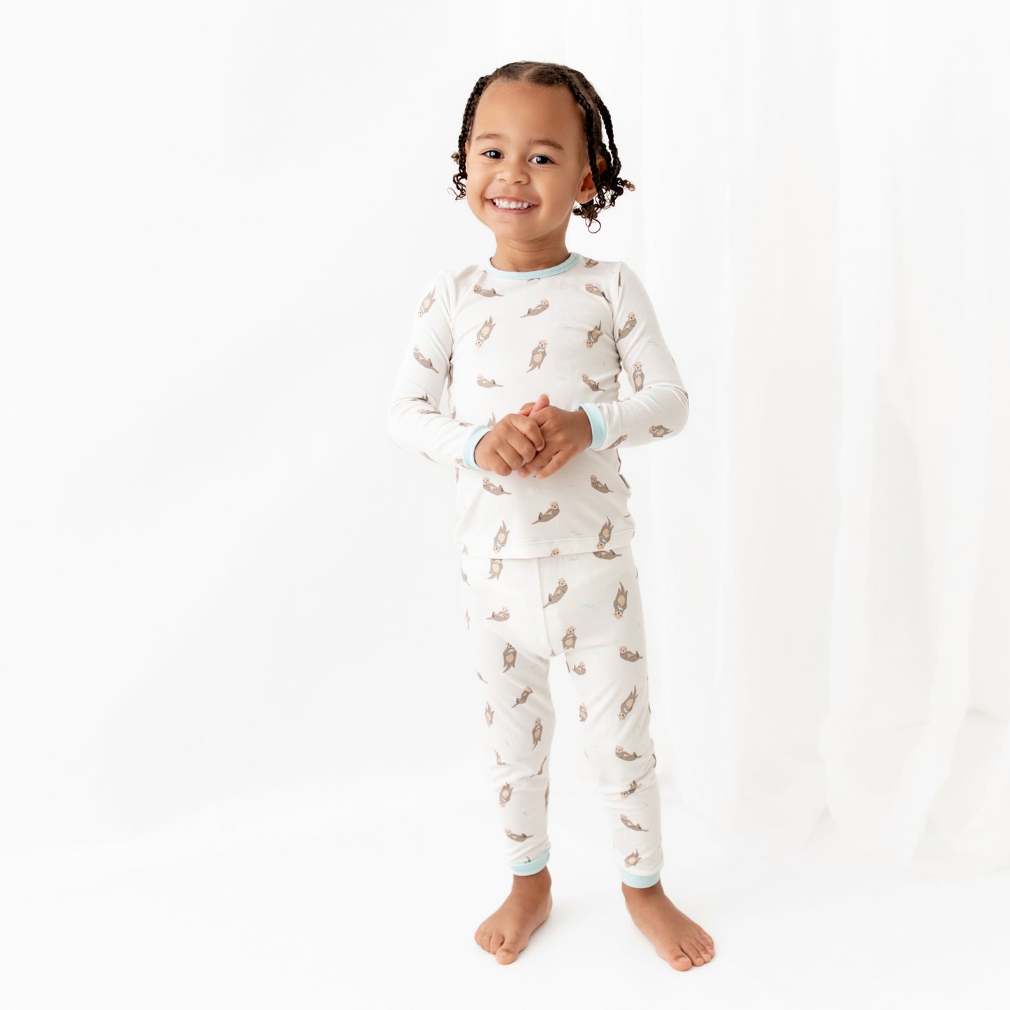 Otter Pajama Set