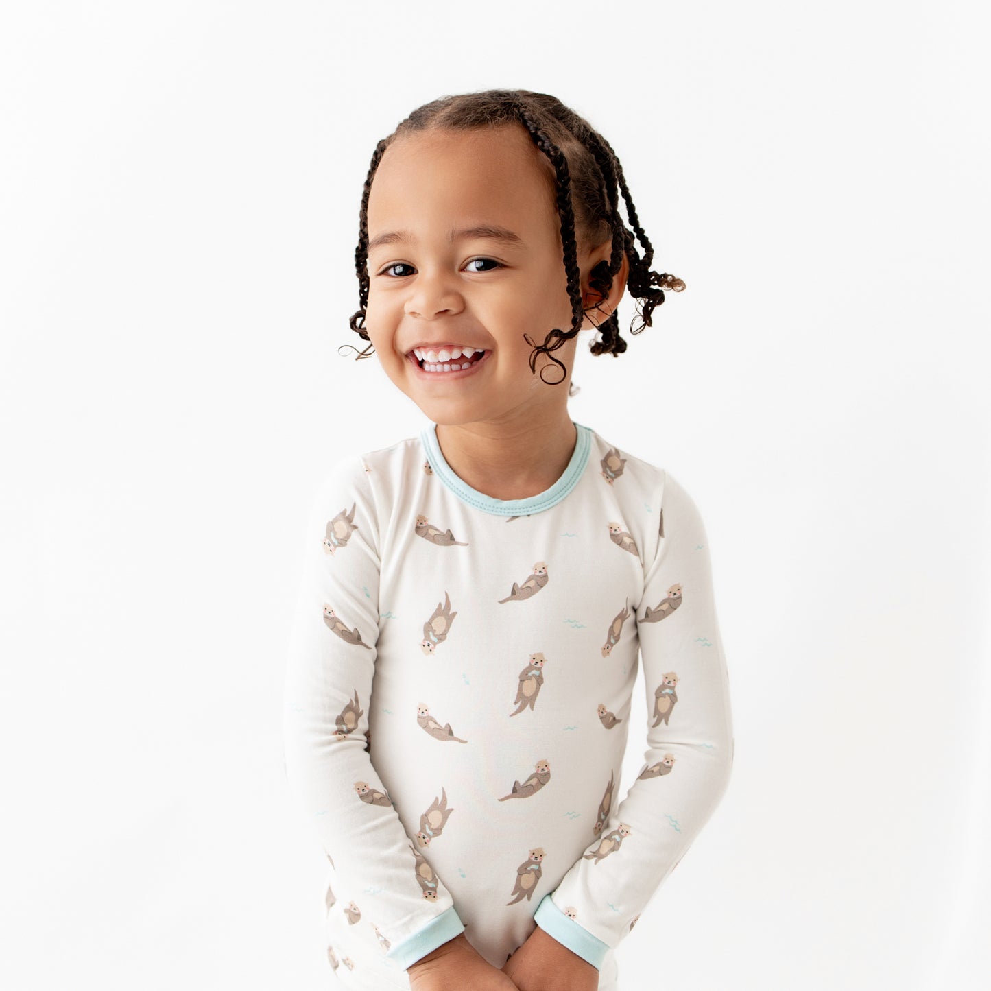 Otter Pajama Set