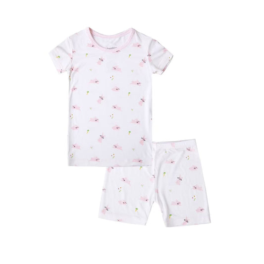 Bunny Short Sleeve Pajama Set