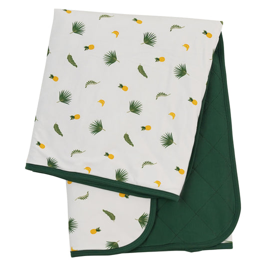 Tropical Palms Baby Blanket