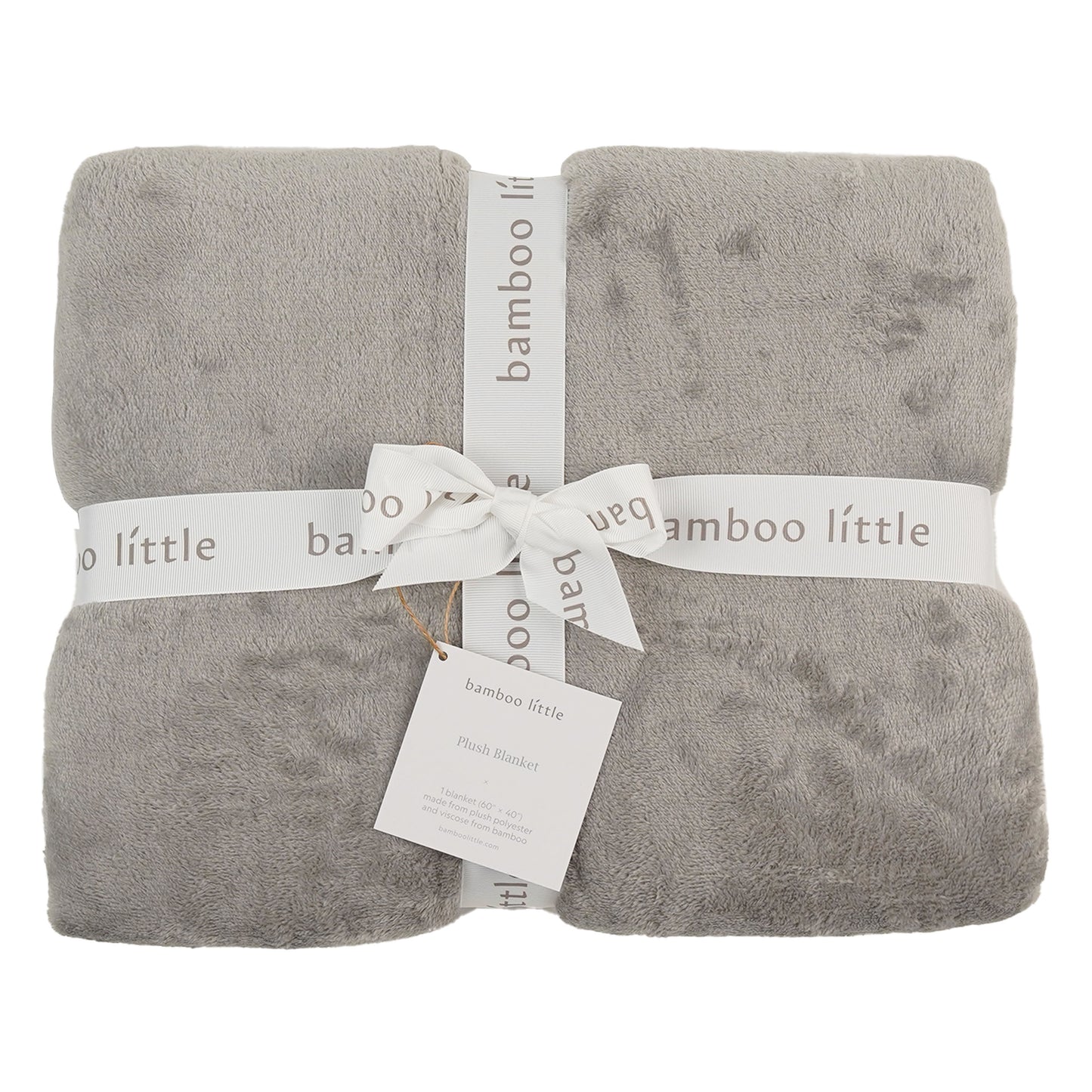 Gray Plush Blanket