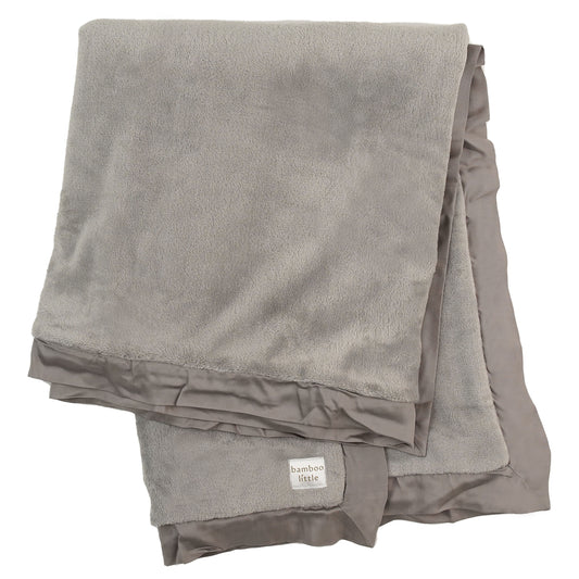 Gray Plush Blanket