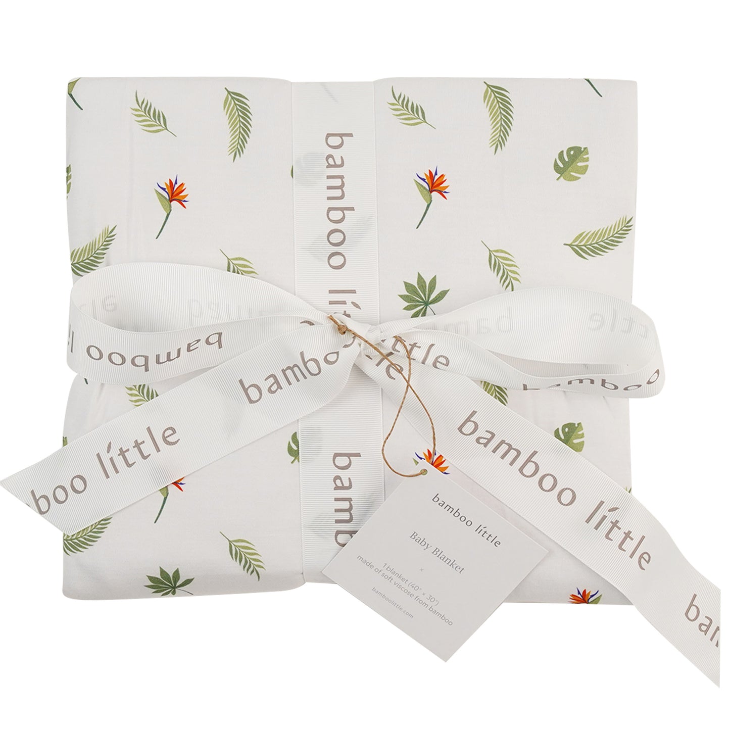 Bird of Paradise Baby Blanket