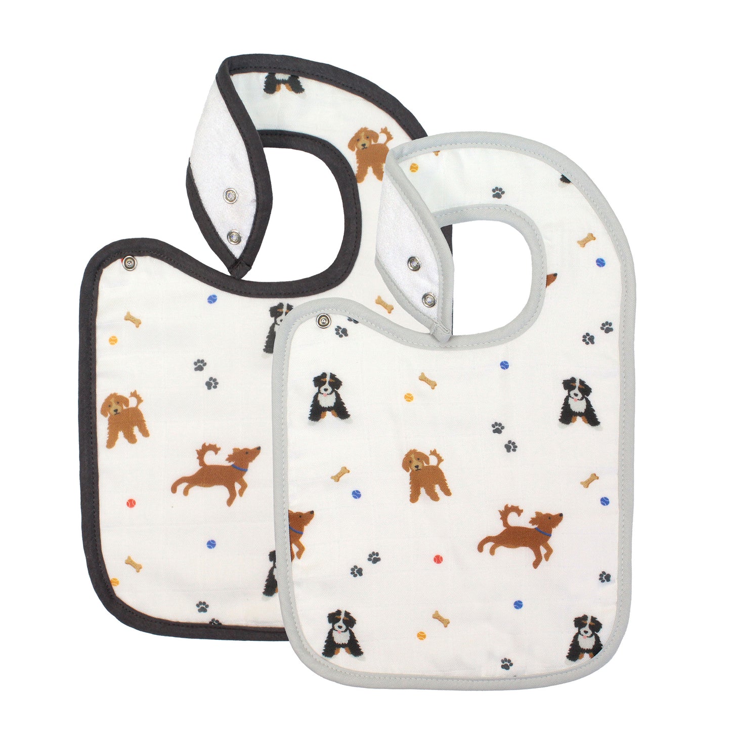 Dogs Bib Set