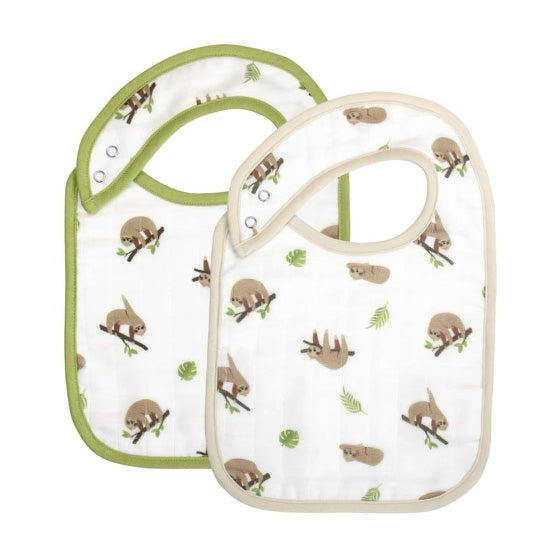 Sloth Bib Set