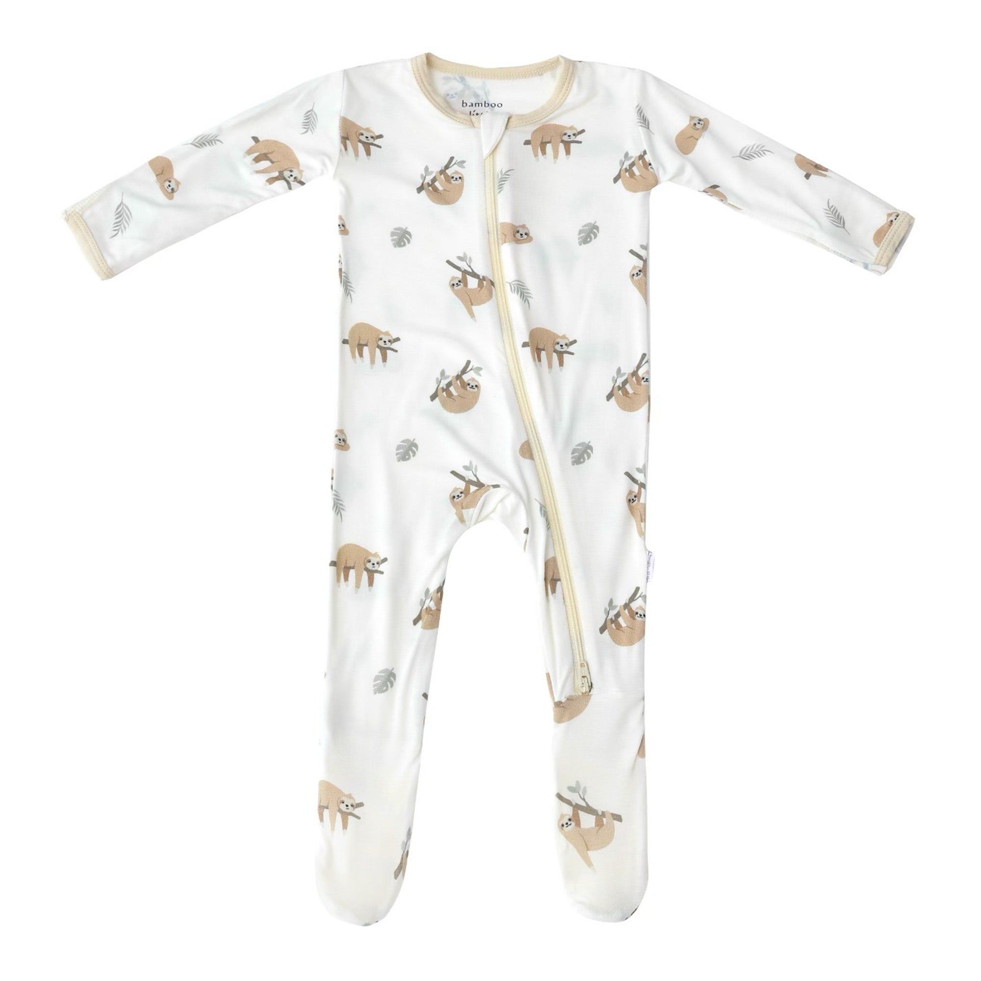 Sloth footie pajamas sale