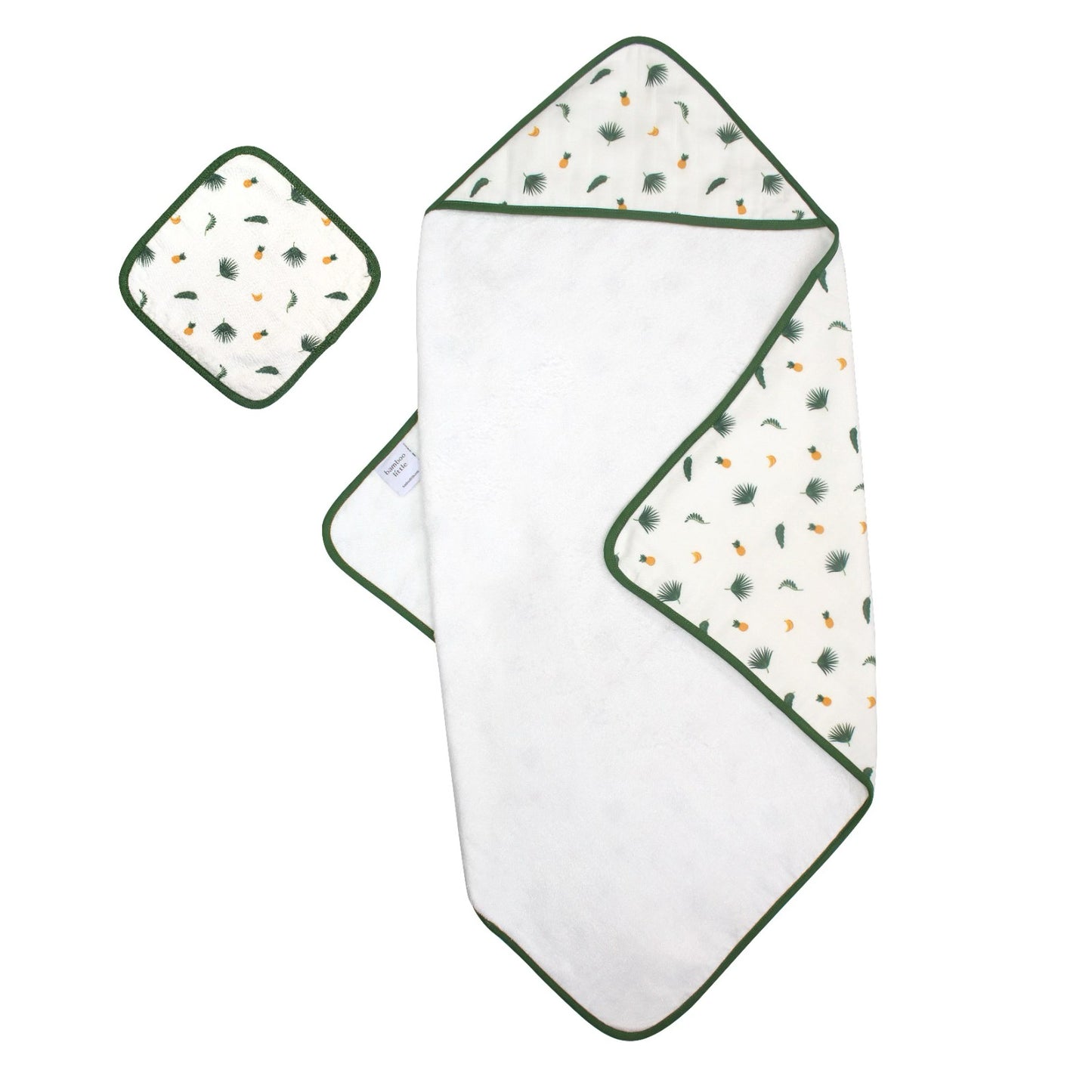 Tropical Palms Hooded Towel Set