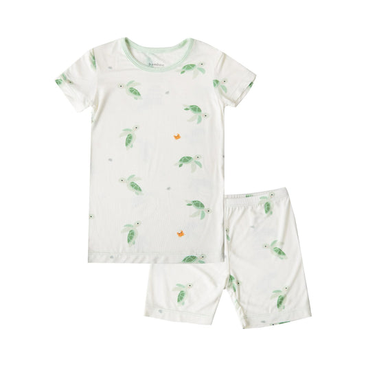 Turtle Short Sleeve Pajama Set
