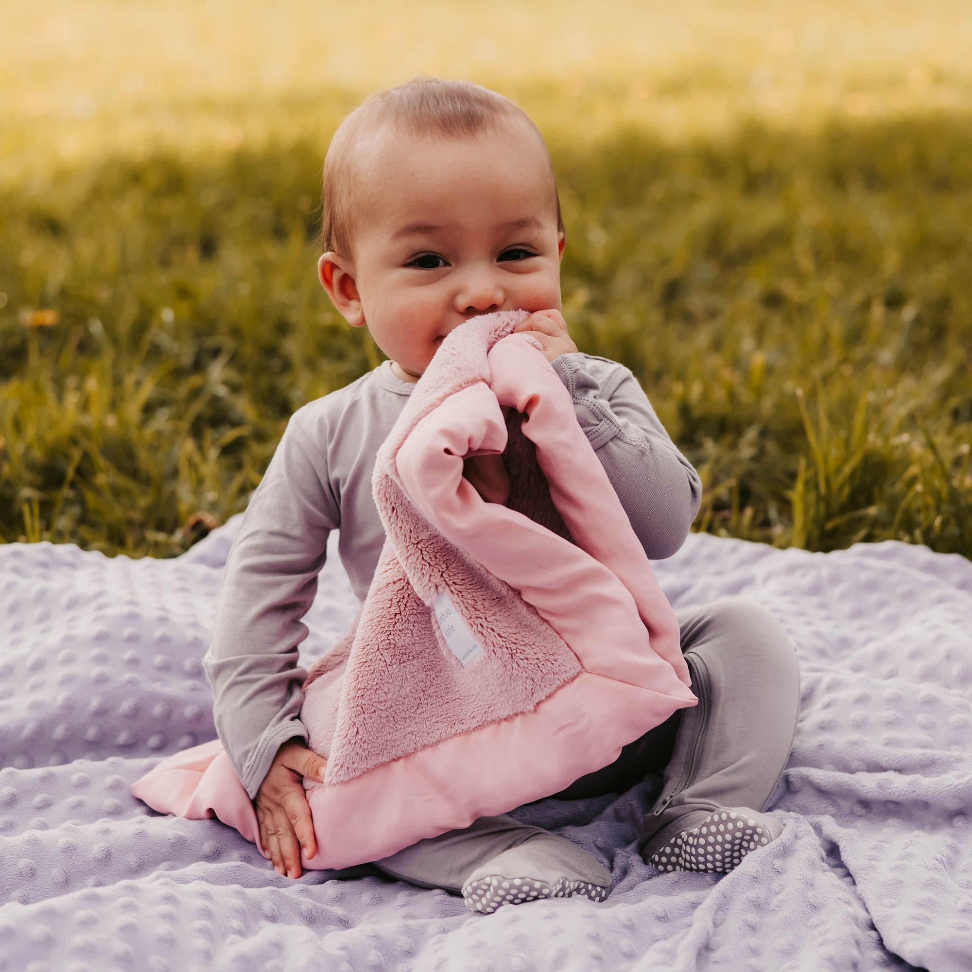 Rose pink 2024 baby blanket